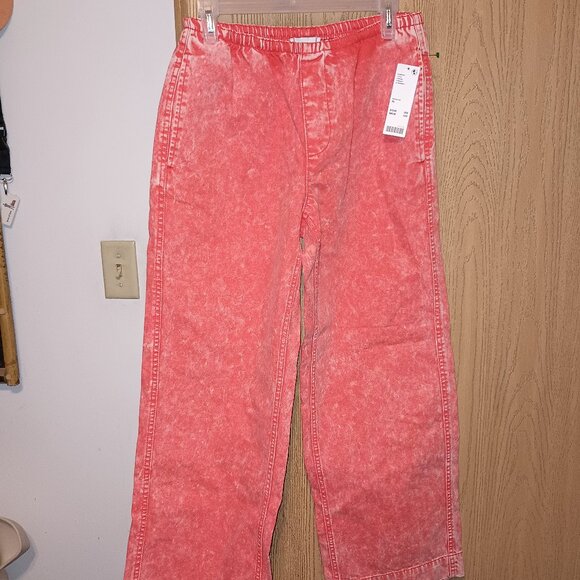 NEW Urban Outfitters BDG Pull On Jean Red Rouge XS-TP - Picture 5 of 9